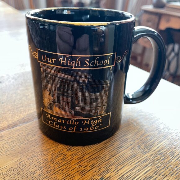 Amarillo High Class of 1960 "Our High School" Commemorative Coffee Cup Mug - Picture 1 of 7